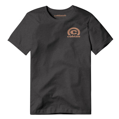 Cobian Salt + Light Arc T-Shirt Front #color_charcoal