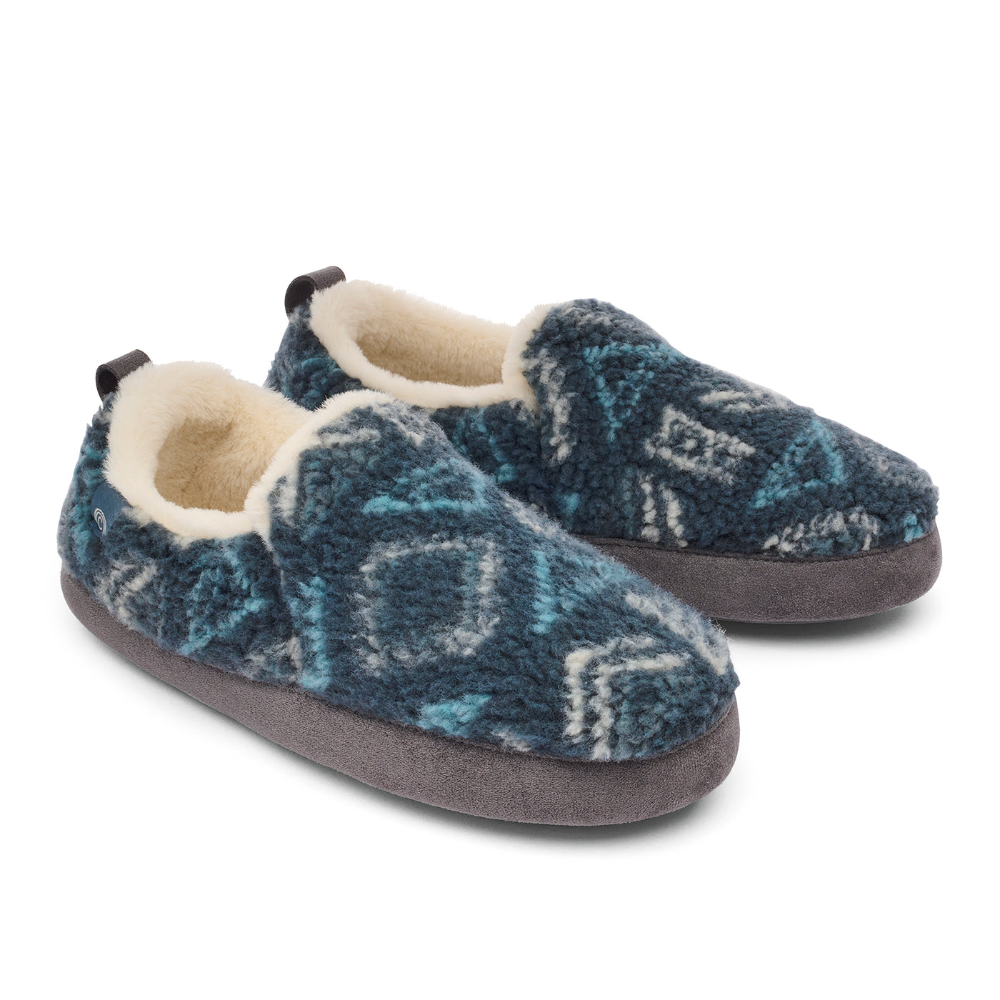 Sonora Moccasin Navy 3 Quarter Pair View #color_navy