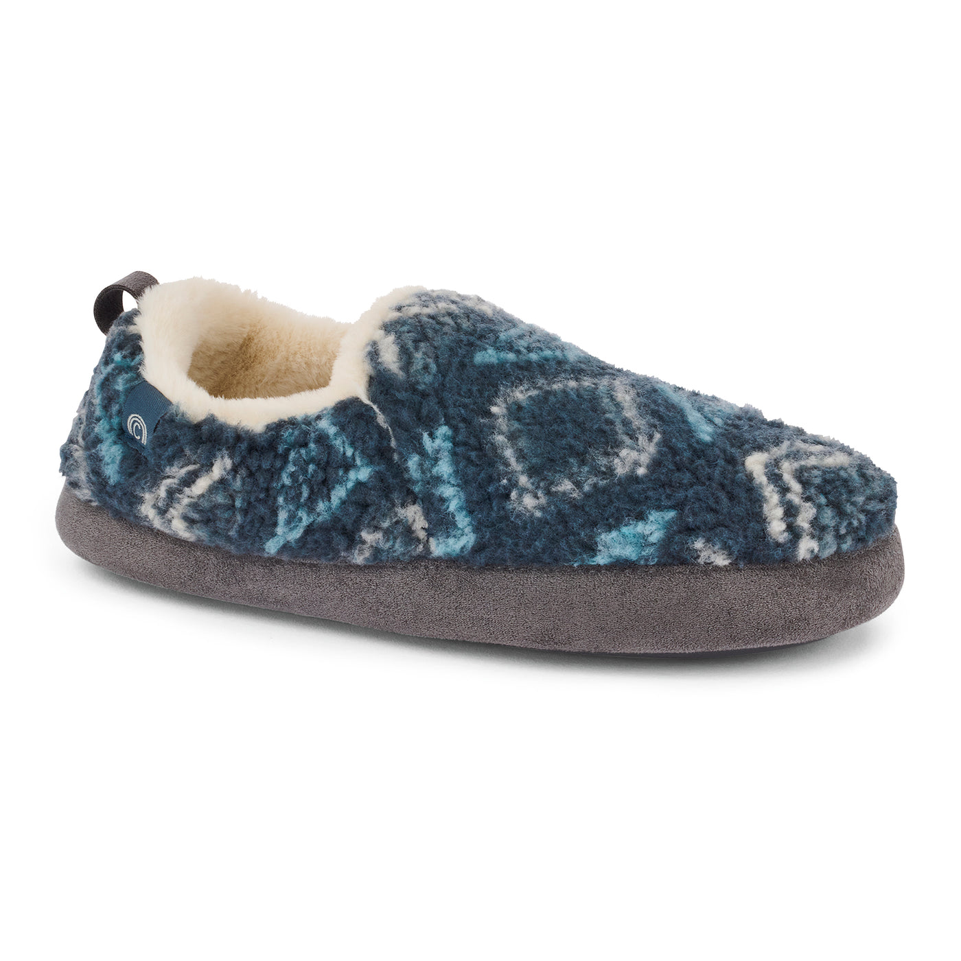 Sonora Moccasin Navy 3 Quarter View #color_navy