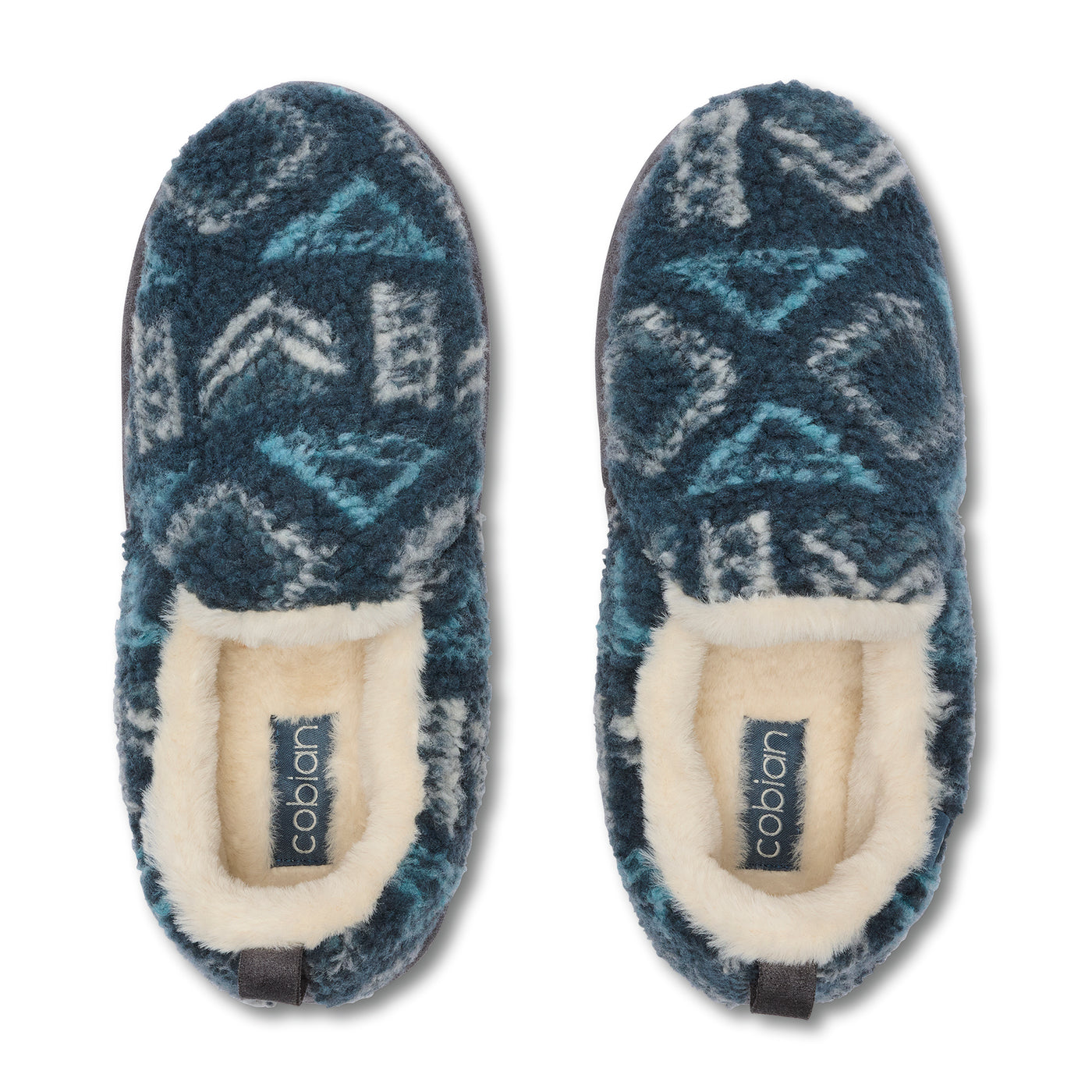 Sonora Moccasin Navy Top View #color_navy