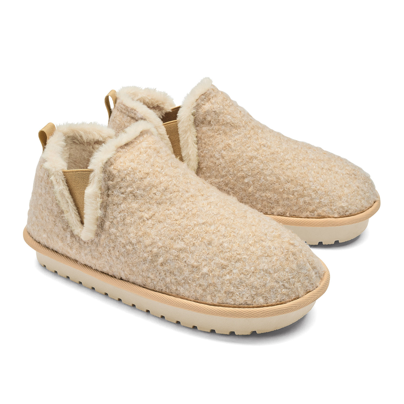 Cabrillo Bootie Cream 3 Quarter View #color_cream