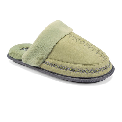Colima Mule Sage 3 Quarter View #color_sage