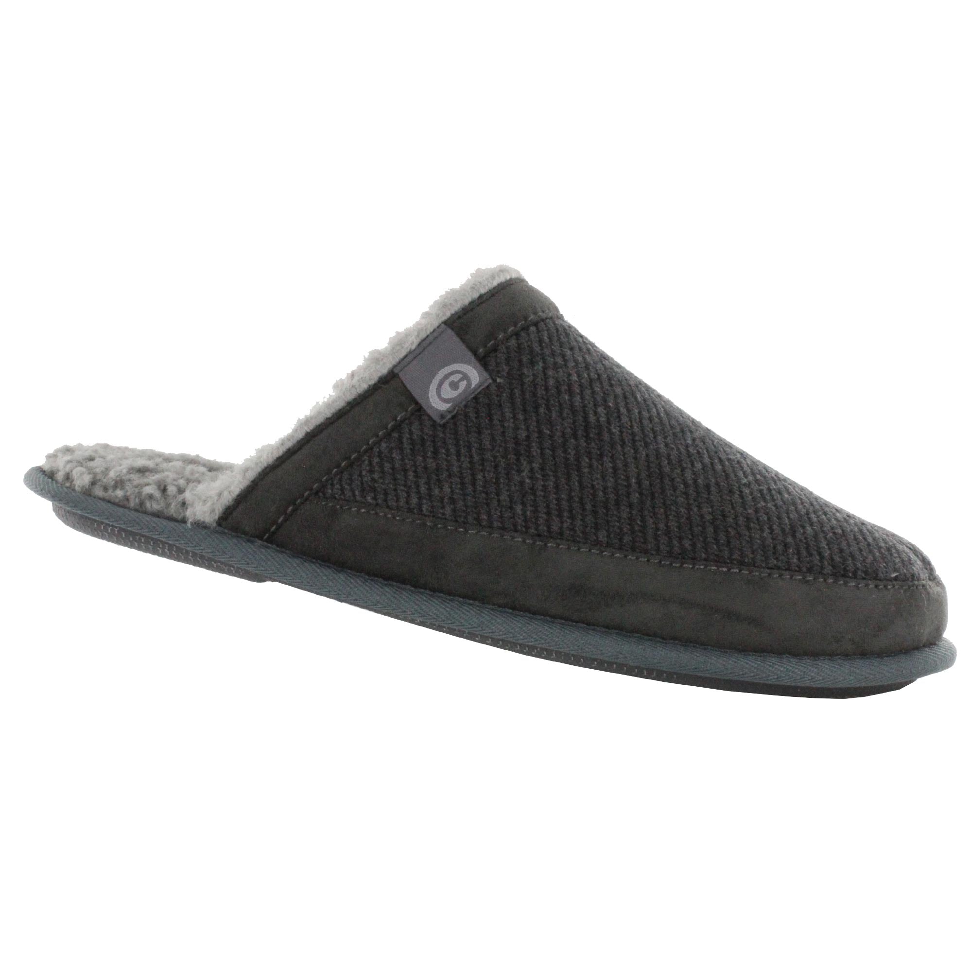 Cobian Calido Mule 3 Quarter View #color_charcoal