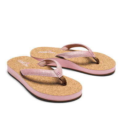 Lil Capri Pink 3 Quarter Pair View #color_pink