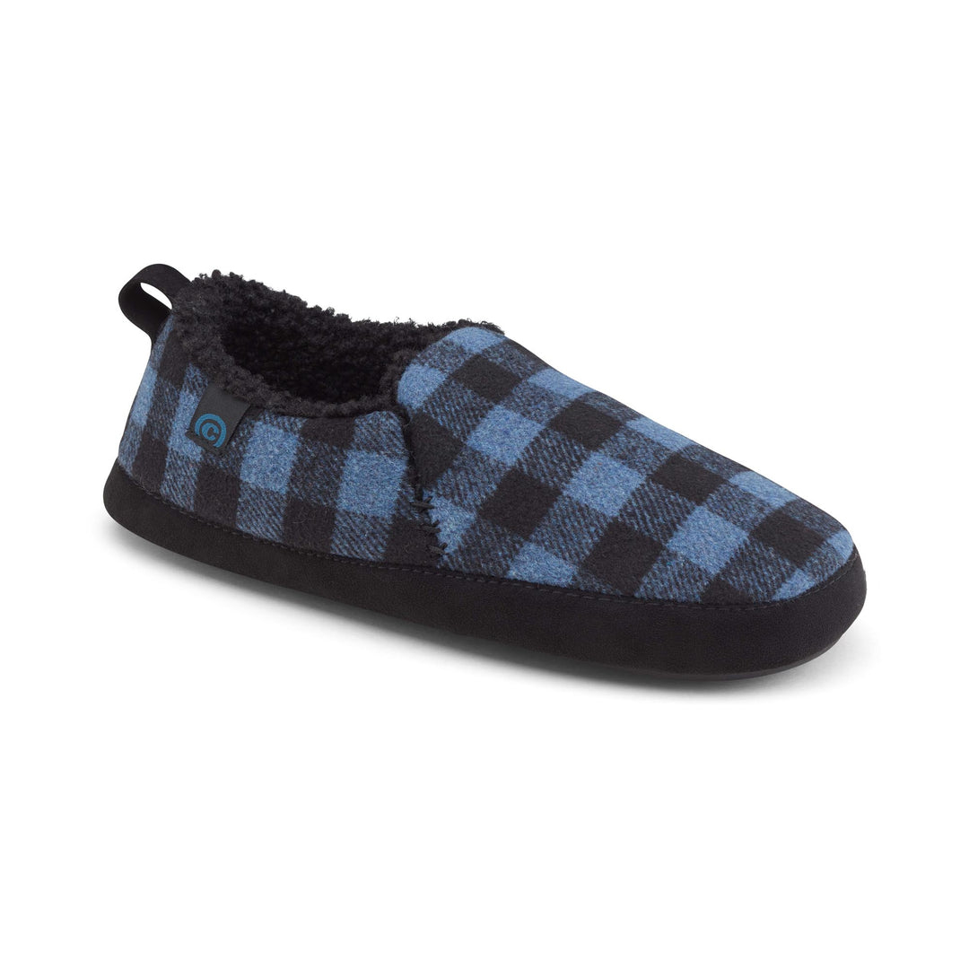 NWT COBIAN Diego Plaid Sherpa Lined Moccasins Slippers Brown\\Blue 9 Cobian | Shoes | Nwt Cobian Diego Moccasins Slippers Sherpa  main image 4