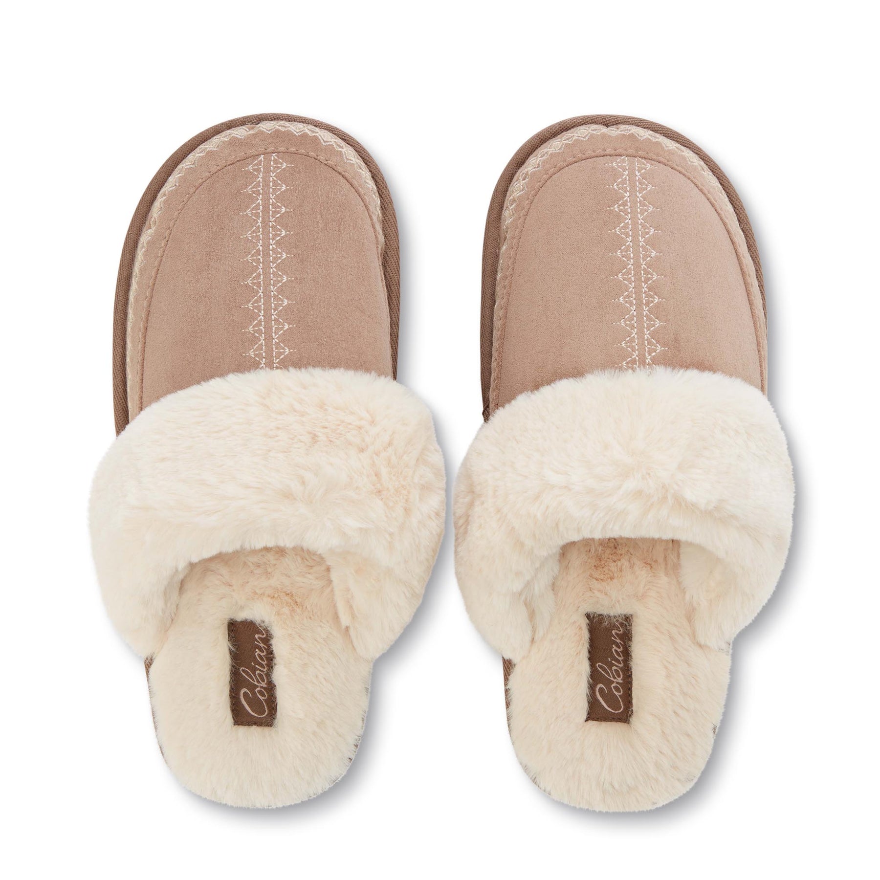 Colima Mule by Cobian® | Faux Fur Slippers for Women