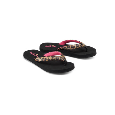 Lil Fiesta™ Leopard Sandal 3 Quarter View #color_leopard