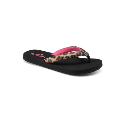 Lil Fiesta™ Leopard Sandal 3 Quarter View #color_leopard