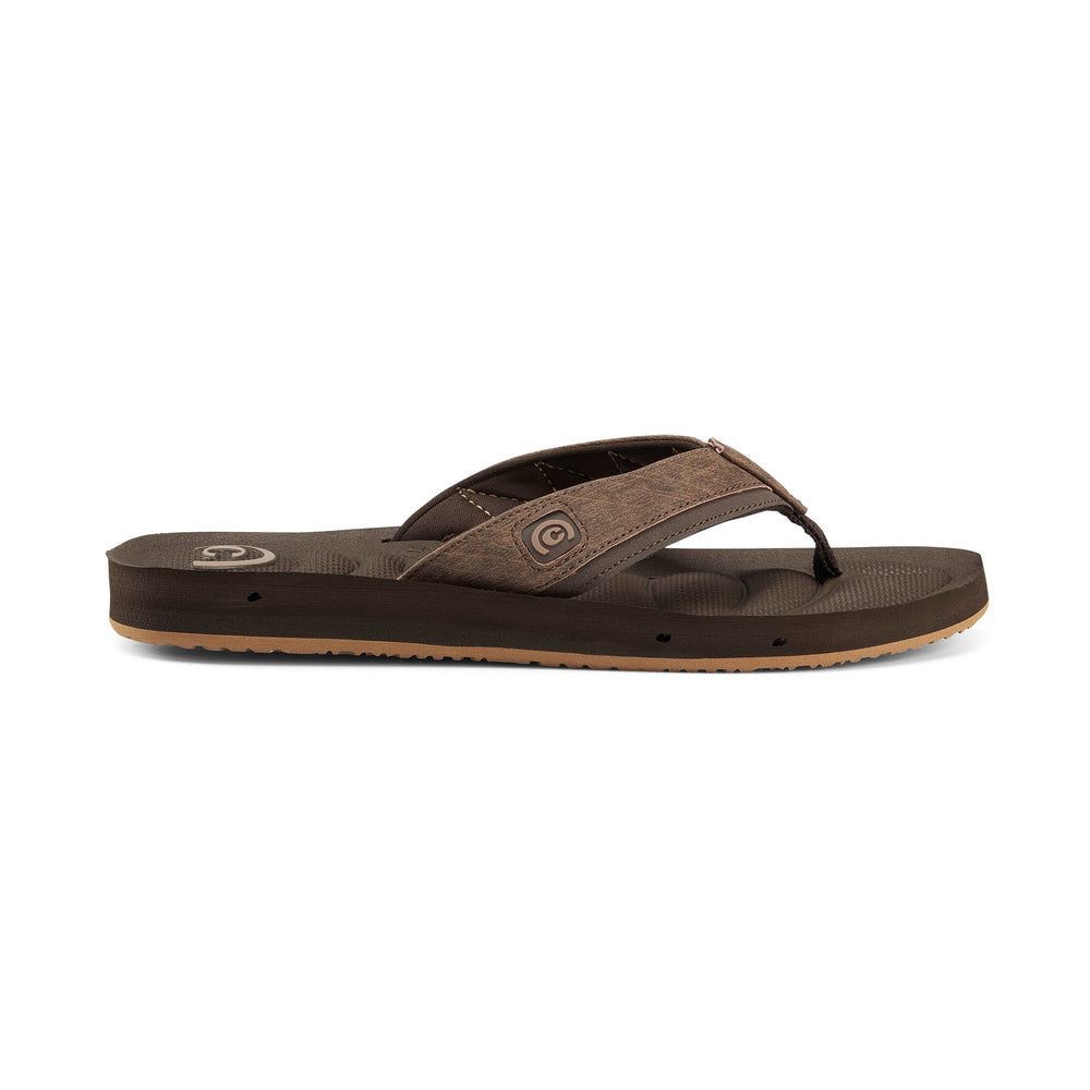 Cobian Men's Cardiff Mule Slippers - Arch Support Comfort Sandals For Home & Casual Wear
